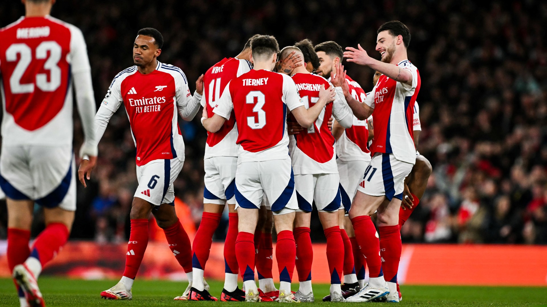 Arsenal hit four past Liverpool
