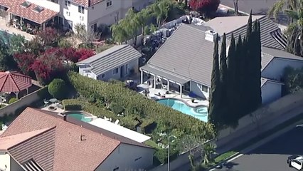 Man arrested after allegedly pointing gun at Los Angeles police helicopter