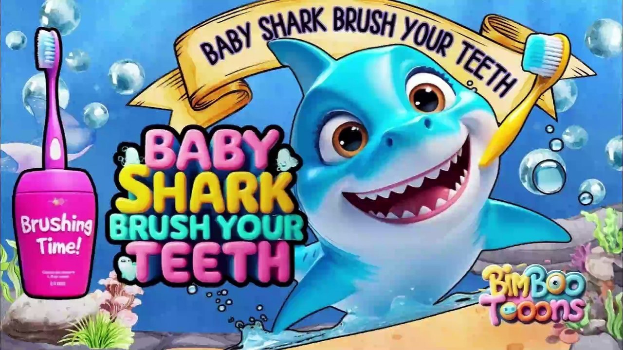 baby shark brush your teeth - video Dailymotion