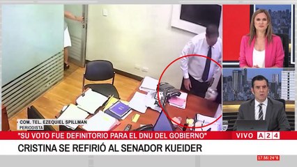 📢 CRISTINA SE REFIRIÓ SL SENADOR EDGARDO KUEIDER