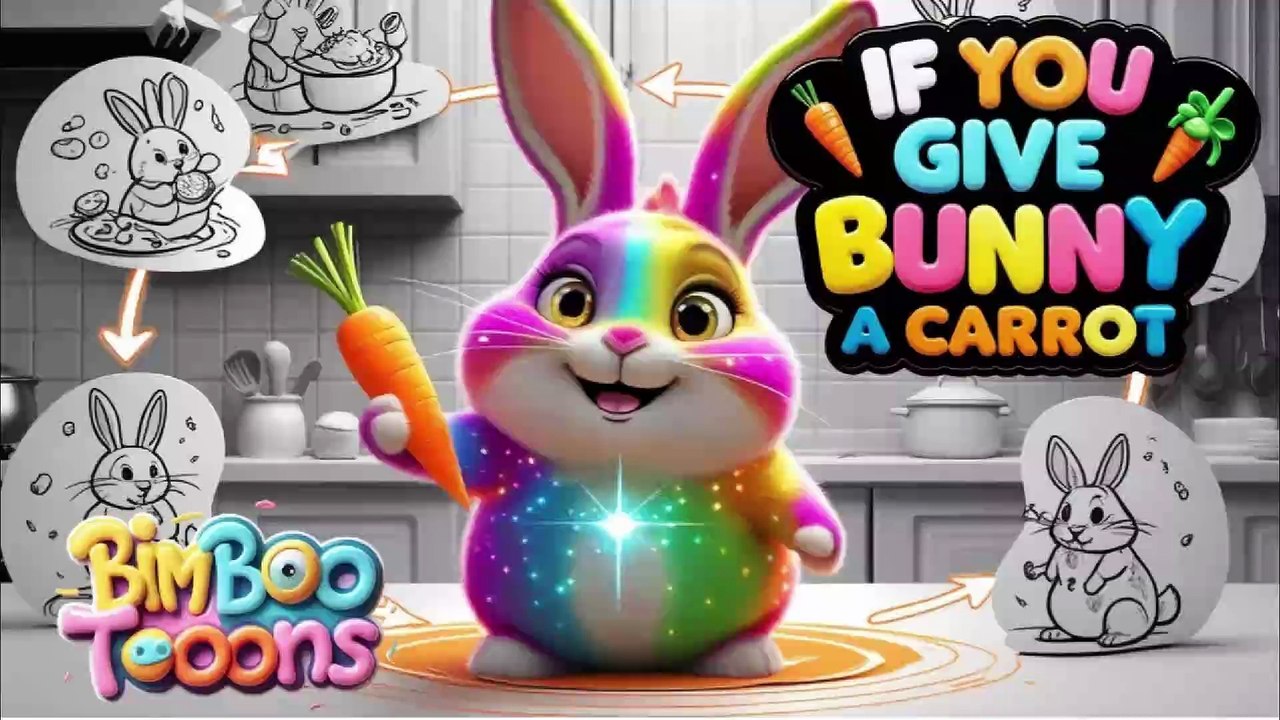 if u give greedy bunny a carrot he will ask for more #kids song