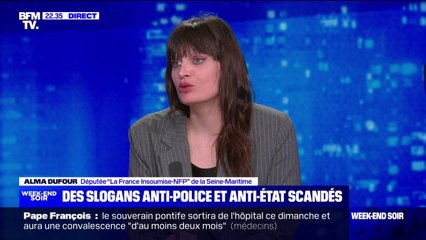 Marche anti-racisme: "M. Retailleau fait partie des personnes contre lesquelles tous les gens manifestent", assure Alma Dufour (LFI-NFP)
