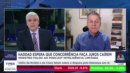 Haddad espera que concorrência faça juros caírem; analista da Levante Corp comenta