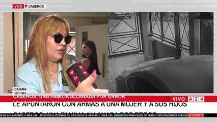 A24.com - 🚨 ALLANARON POR ERROR A UNA FAMILIA EN CASEROS  👉 En el barrio Derqui...