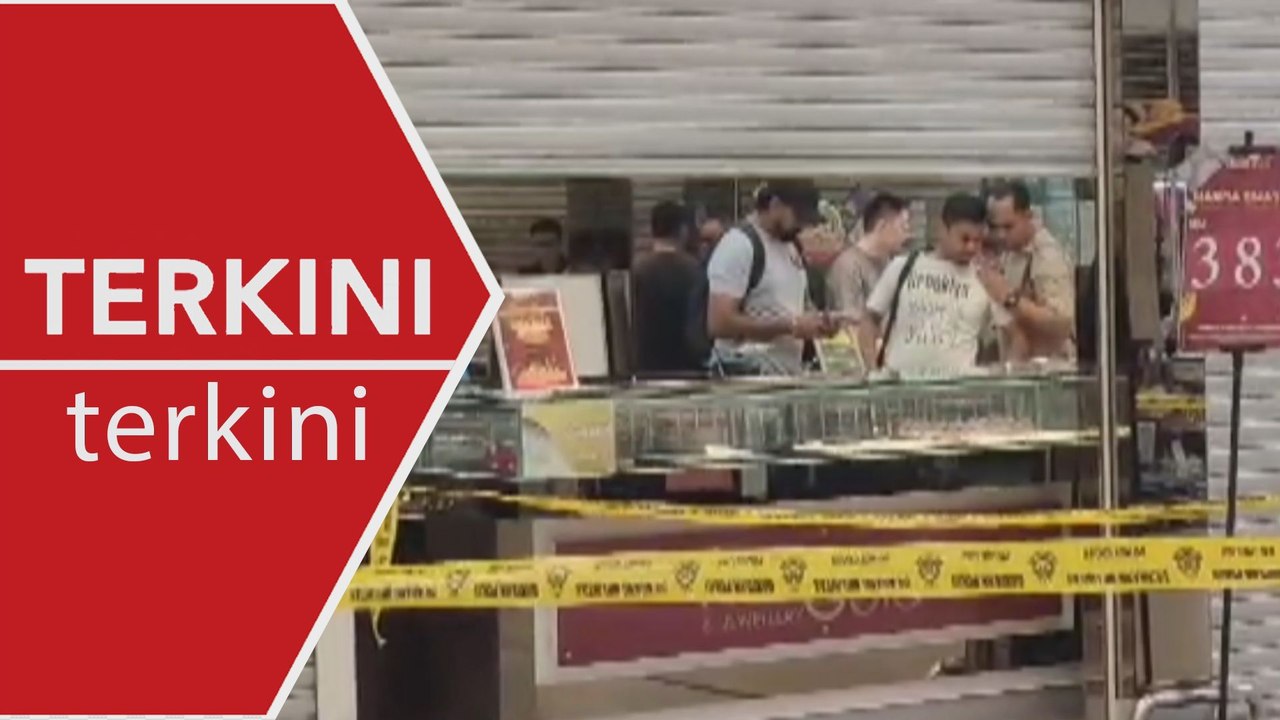 [TERKINI] Perompak kedai emas ditahan dalam tempoh 12 jam