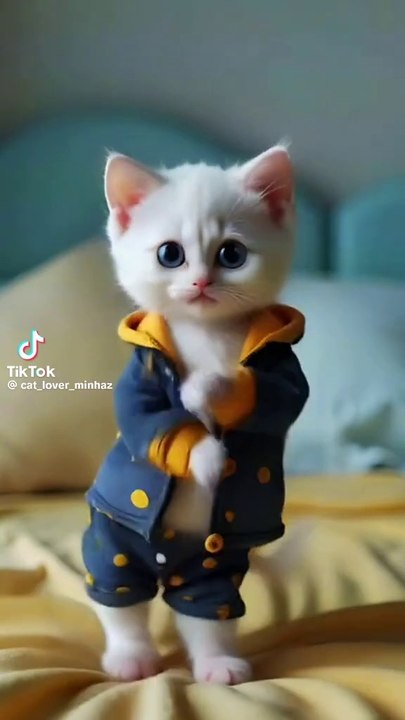 Dancing cute Cat