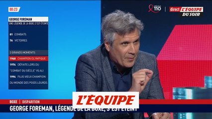 Lustyk : « Foreman était un phénomène de force, de puissance » - Boxe - Disparition