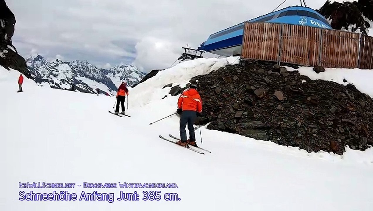Saisonfinale am Stubaier Gletscher.