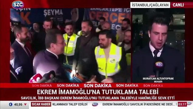 İmamoğlu tutuklama talebiyle mahkemeye sevk edildi