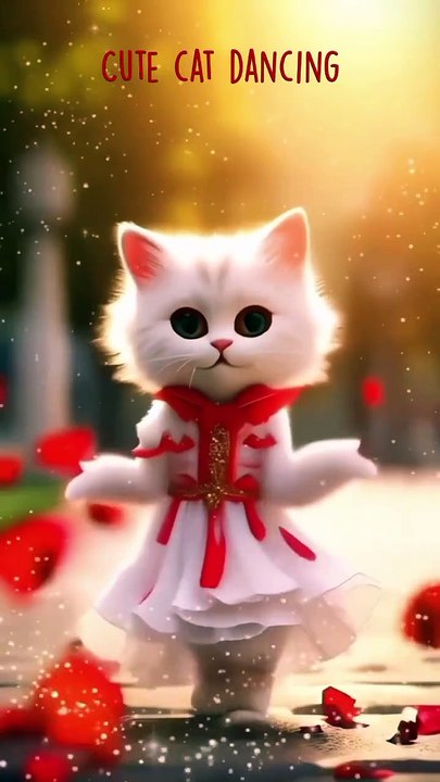 Ai | Cute | cat | dancing