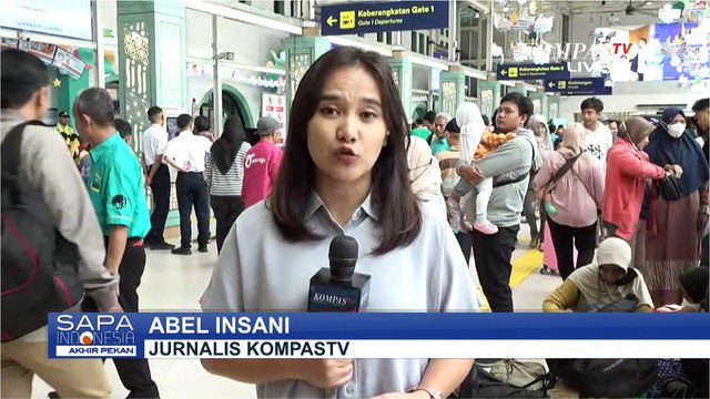 Pantauan Arus Mudik Lebaran 2025 di Stasiun Senen Jakarta, Warga Pilih Mudik Awal