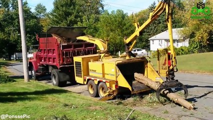 Firewood Processing Machine ｜ World's Fastest Modern Wood Cutting Chainsaw Technology #8