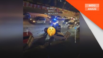 Suspek curi kabel dikejar polis hingga Jalan Kuching