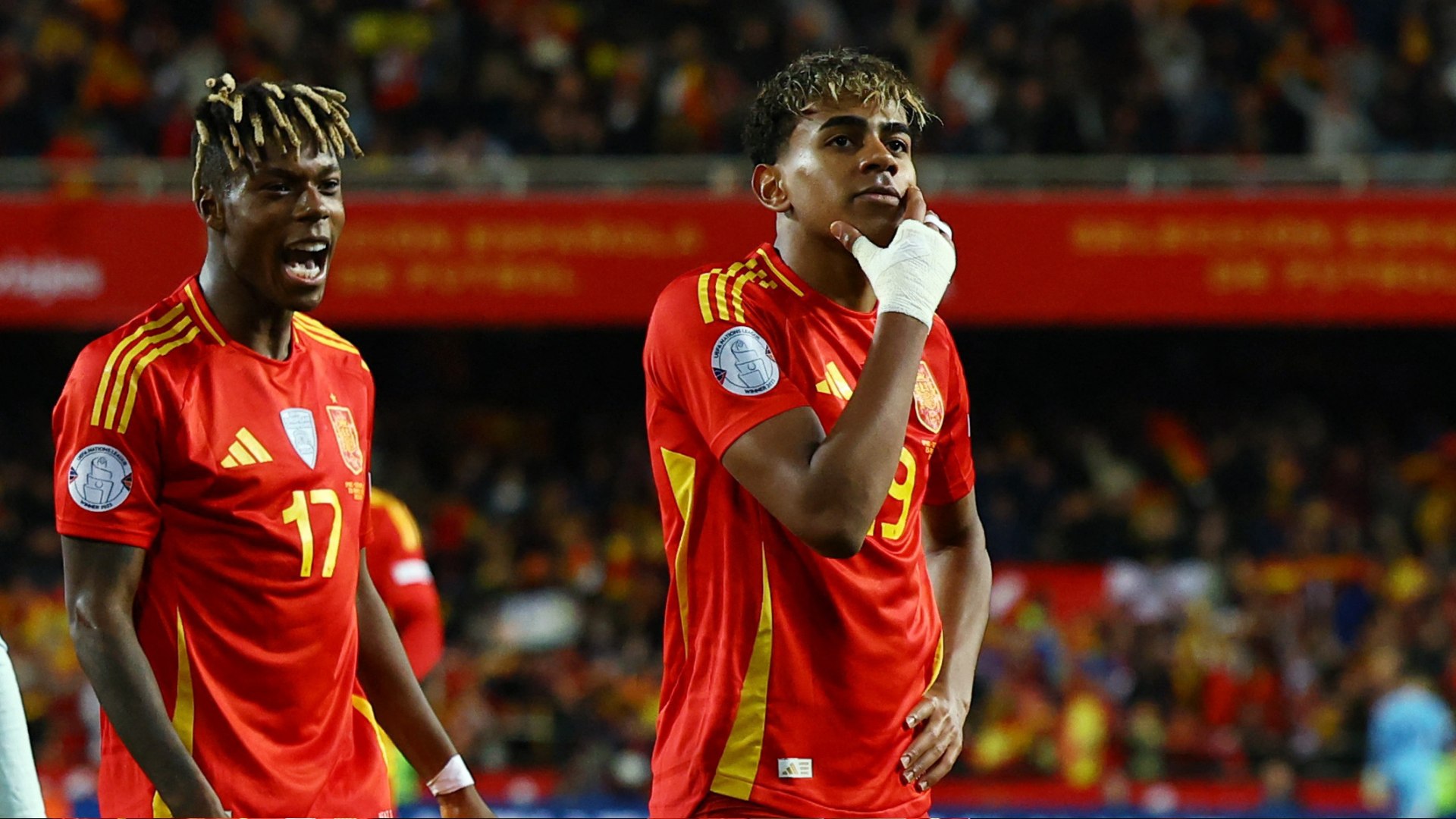 (VIDEO) El golazo de videojuego de Lamine Yamal contra Países Bajos