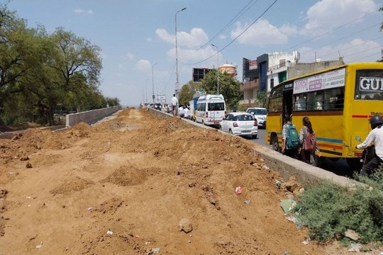swm news...धीमी गति से रेंग रहा हम्मीर ब्रिज चौड़ाईकरण का कार्य