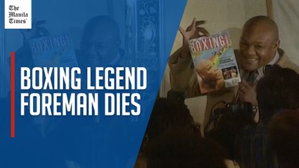 George Foreman, heavyweight champ and purveyor of grills, dies at 76