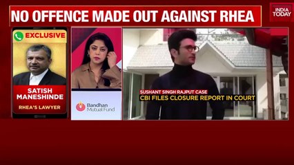 CBI closes Sushant Singh Rajput's case: Rhea Chakraborty's lawyer speaks out