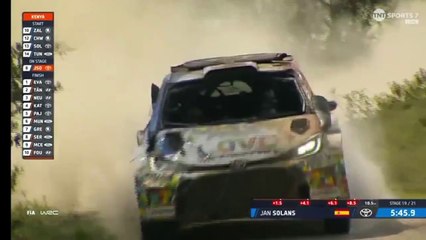 WRC 2 2025 Kenya SS19 Solans Without Windshield