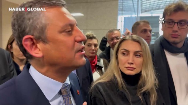 İBB Başkanı Ekrem İmamoğlu, ailesi ve CHP Genel Başkanı Özel'le adliyede görüştü