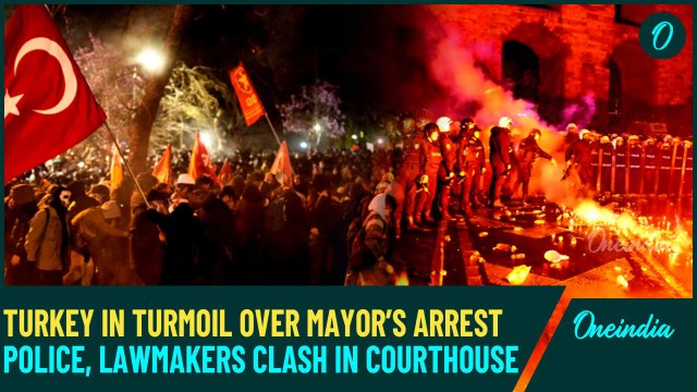 Turkish Opposition Clashes With Police | Protests Erupt Over Istanbul Mayor Imamoglu’s Detention