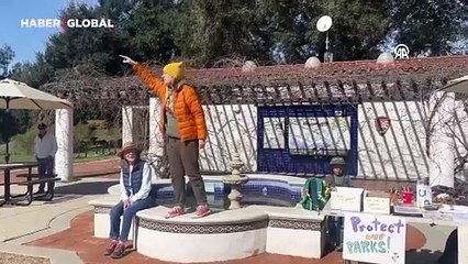 ABD'de Elon Musk ve Donald Trump'a park bütçesi protestosu