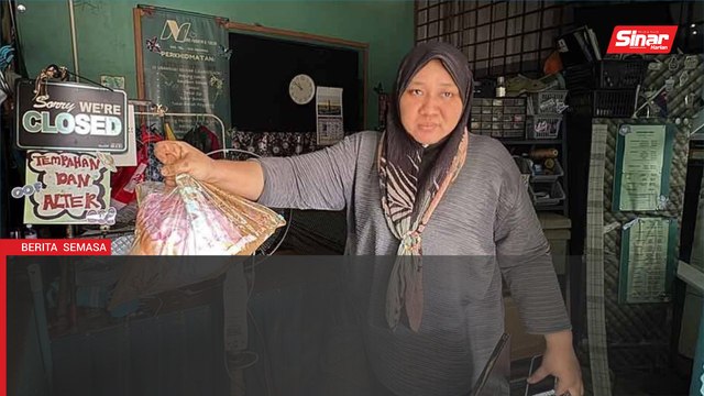 'Baju raya pelanggan tenggelam banjir, saya tak mampu ganti'