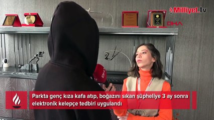 Genç kıza parkta korkunç saldırı! 'Dişlerimi kırdı, boğazımı sıktı'