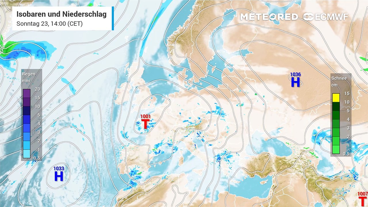 Tiefdruckkomplex ist diese Woche der Wettermacher!