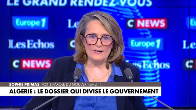 Sophie Primas : «Vous ne pouvez pas trouver de solutions avec l’Algérie si vous ne parlez pas avec»