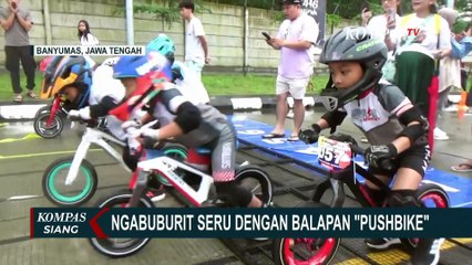 Ngabuburit Seru dengan Balapan Pushbike Lewat Ajang NgabubuRace di Purwokerto