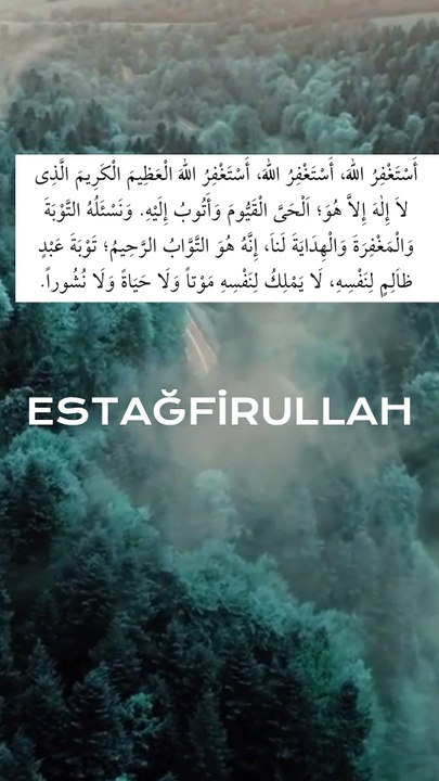 ESTAĞFİRULLAH