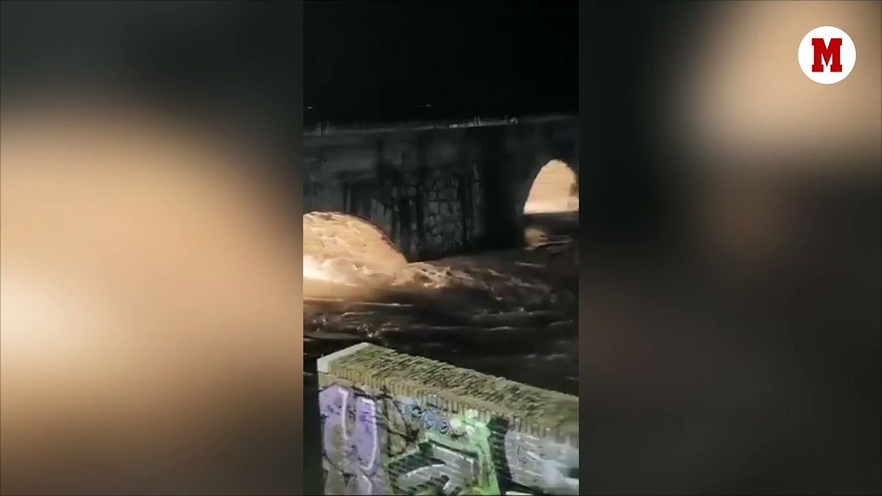 Se derrumba un puente romano en Talavera de la Reina