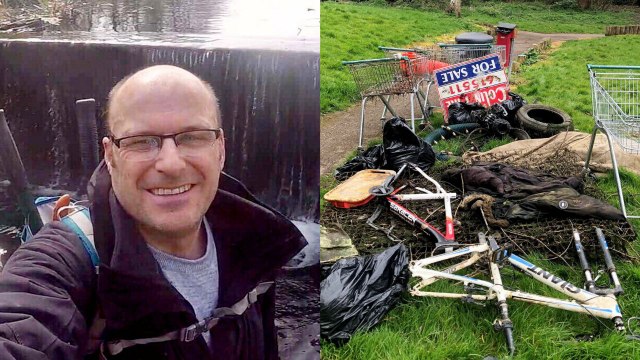 Meet Britain's biggest litter champion - who has reported 230 cases of fly tipping