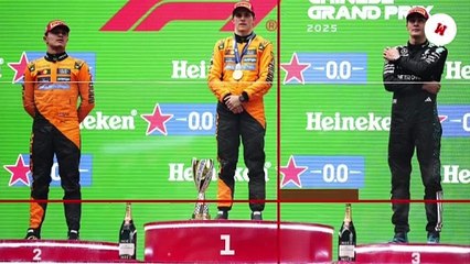 Piastri gana y es el enemigo en casa de Norris; nuevo fiasco de Ferrari