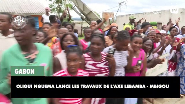 [#Reportage] Gabon : Oligui Nguema lance les travaux de l’axe Lebamba - Mbigou