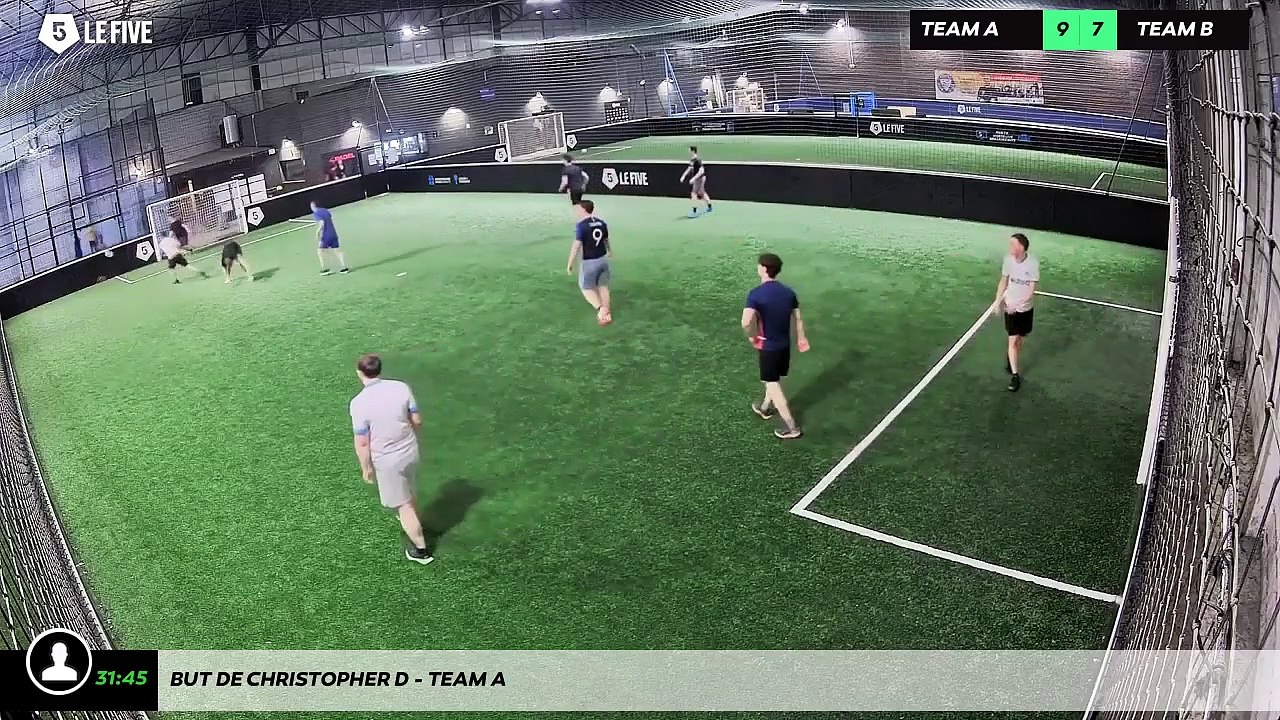 But de Christopher D - Team A