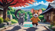 Unlikely Friends in a Cozy Town #friendship #adventure #cozytown #catandmouse #bestfriend #kids #fyp