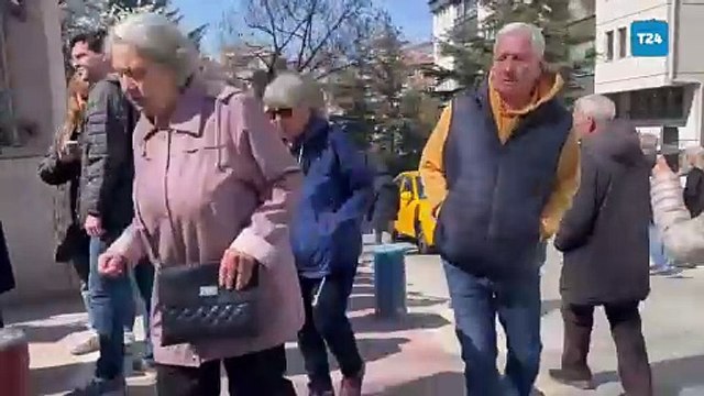 Ankara'da halk, Ekrem İmamoğlu’nu cumhurbaşkanı adayı seçmek için sandıklara akın etti