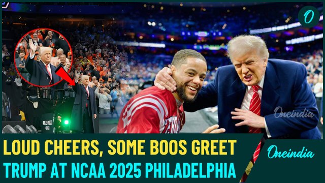 Trump Attends NCAA Wrestling: Prez Receives Loud Cheers, Shakes Hands With Winners In Philadelphia