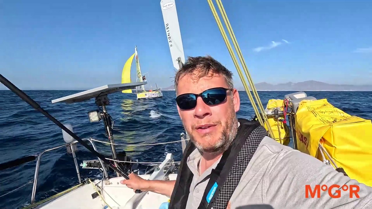 ALMA Class Globe 580 - Solo Atlantic Sailor Niels Kamphuis McIntyre Globe 580 Transat