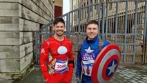 Sheffield half marathon runners stories and unusual costumes
