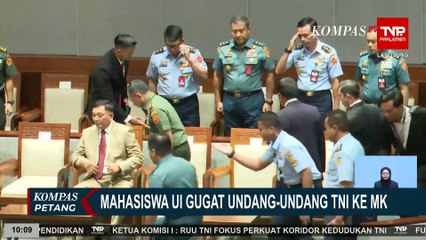 Mahasiswa UI Gugat UU TNI ke MK, Ini Sederet Poin dan Alasannya!