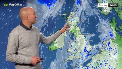 Met Office Sunday Afternoon Weather Forecast 23/03/2025