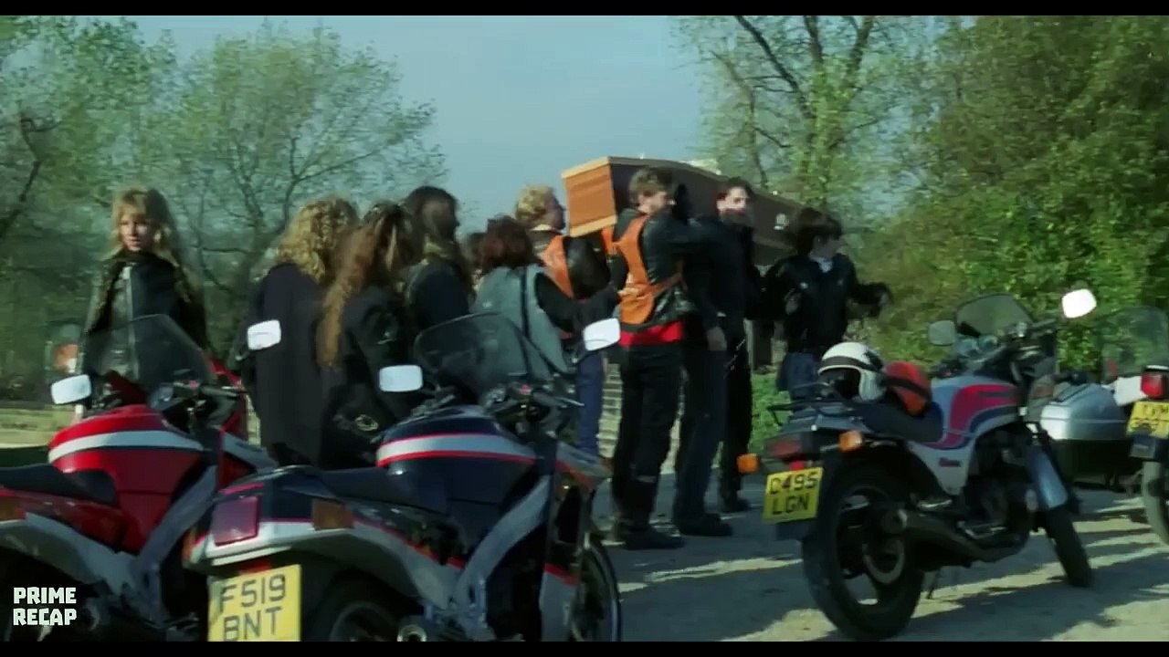 YOUNG MAN buys OLD MOTORCYCLE and discovers that it is a VAMPIRE that FEEDS on HUMANS as FUEL