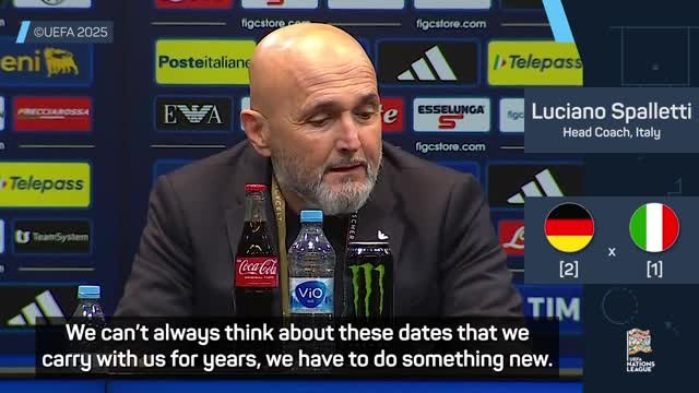 Spalletti 'convinced' Italy can turn Germany tie around