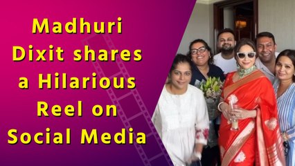 Madhuri Dixit reveals her secret to beating boredom at the workplace