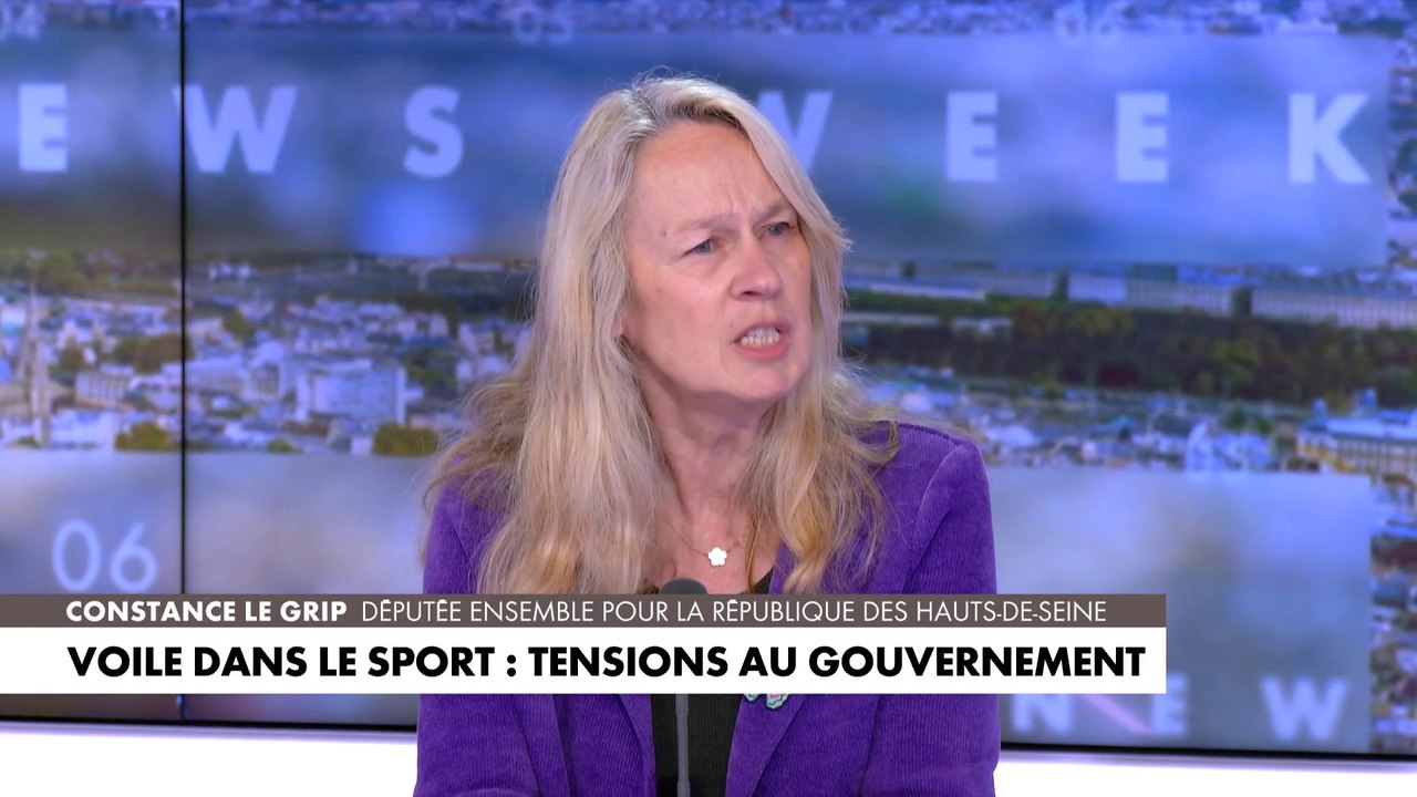 Constance Le Grip : «Je souhaite que ça rentre dans la loi de la République»