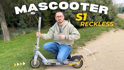 Mascooter S1 Reckless 🚀 : La meilleure trottinette électrique rapport qualité/prix !