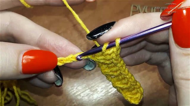 Узор крючком. Мастер-класс для начинающих .