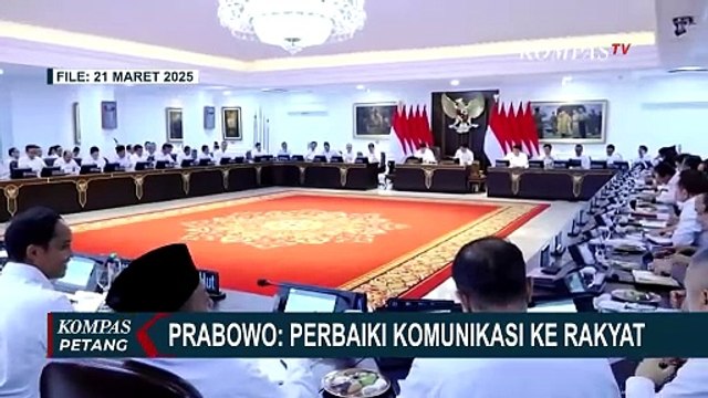 Komunikasi Pejabat Disoroti Rakyat, Presiden Prabowo: Kita Perbaiki...